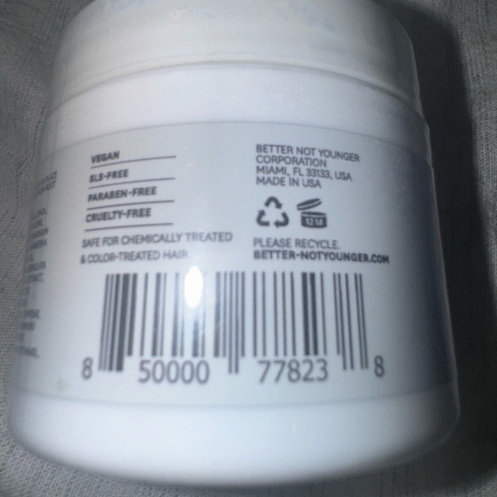 🩷Sephora Better Not Younger Hair Redemption Masque - White and Gold - Picture 8 of 8